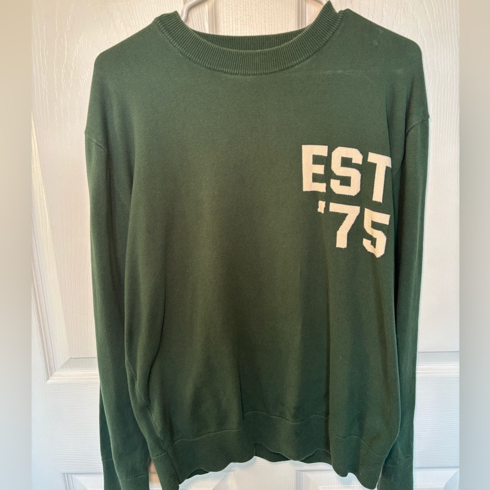 Green sweater